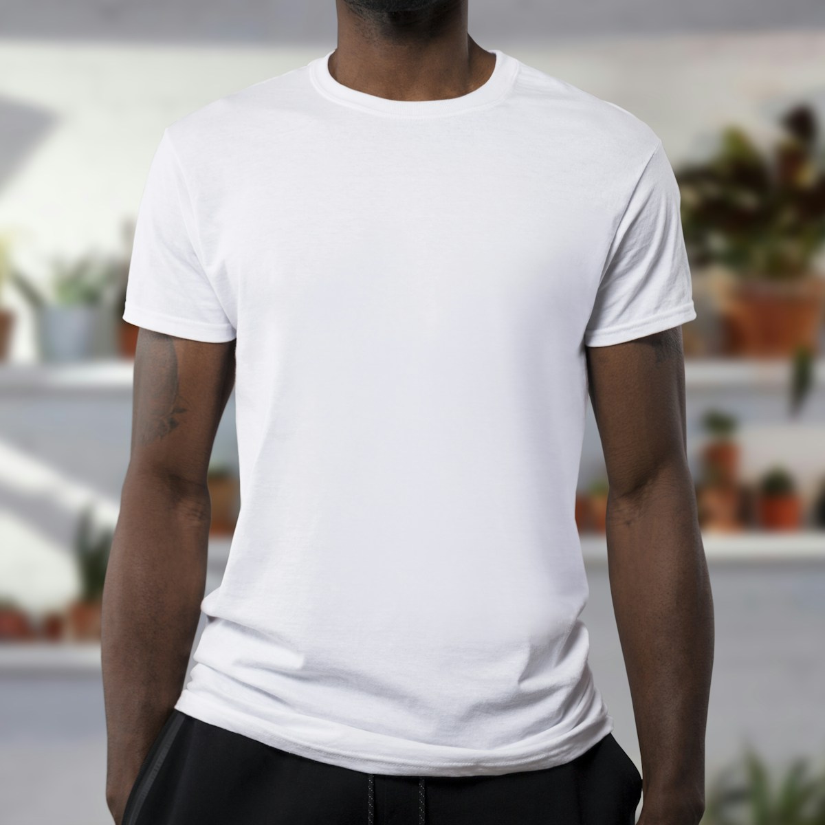 The perfect white tee